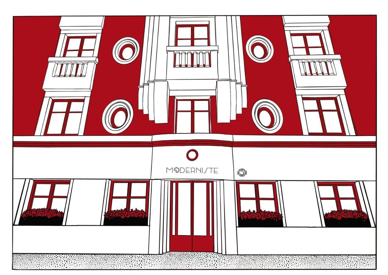 Hotel Moderniste Párizs Kültér fotó